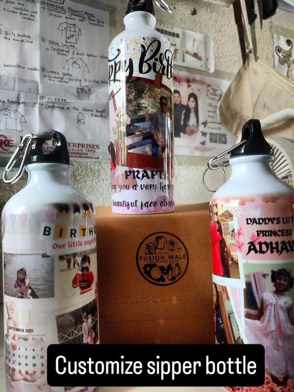Personalized Sipper Bottle Printing