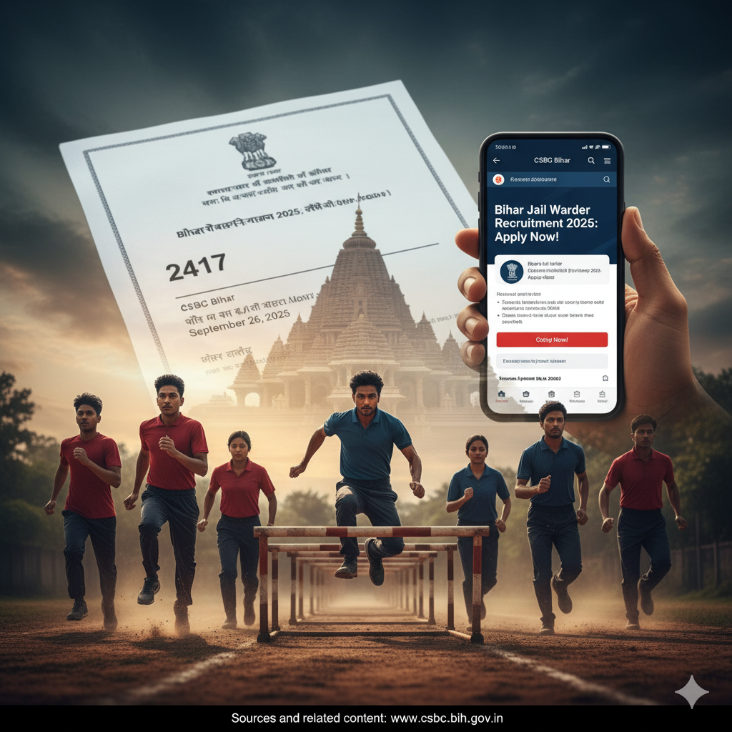 Bihar Jail Warder recruitment