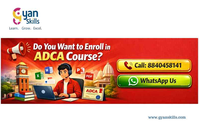ADCA Course in Bihar 2026 How to Get an ADCA Computer Certificate