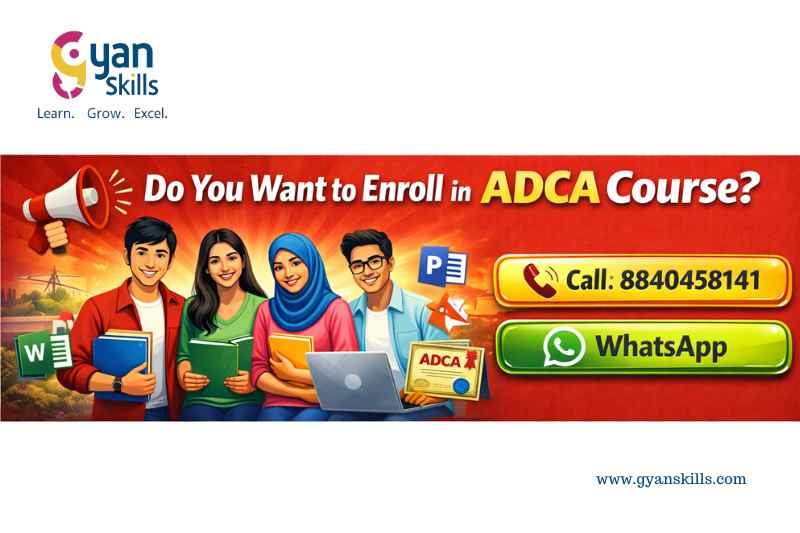 Adca ADCA Course in Madhubani 2026 : How to Get an ADCA Computer Certificate ...