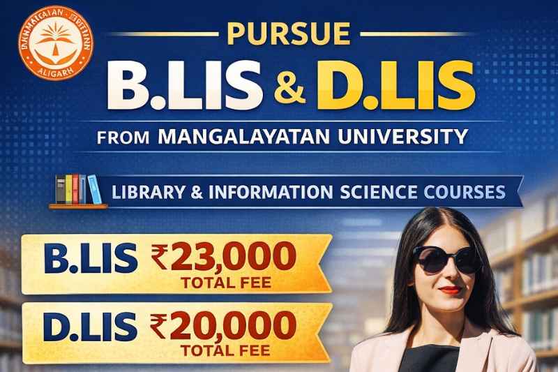Library science courses at Mangalayatan University