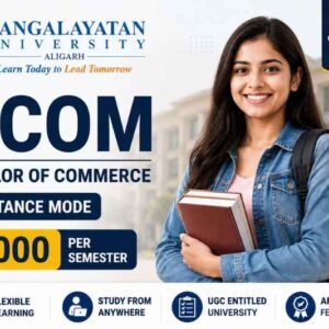 B.Com. Course – Mangalayatan University Aligarh | Distance Mode | ₹4,000/Sem