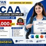 Get DCAA Computer Course Certificate from Gyan Skills Academy at just ₹2,000. Suitable for learners and job seekers. Call 8840458141 for course and admission details.