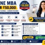 Online MBA Under ₹50,000: Fees, Specialisations & Admission 2026