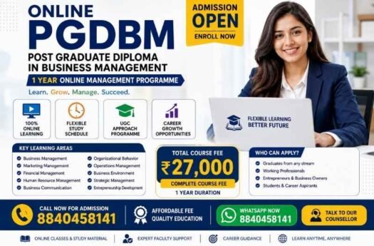 Online PGDBM (PG Diploma in Business Management)