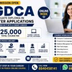 PGDCA Online Course at ₹25,000 – 1 Year Course, Fees, Eligibility & Admission