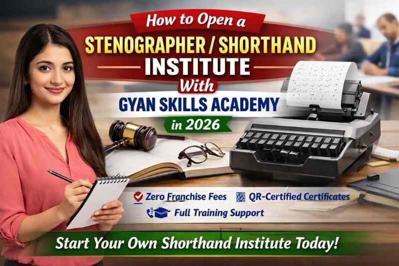 Start your shorthand institute in 2026